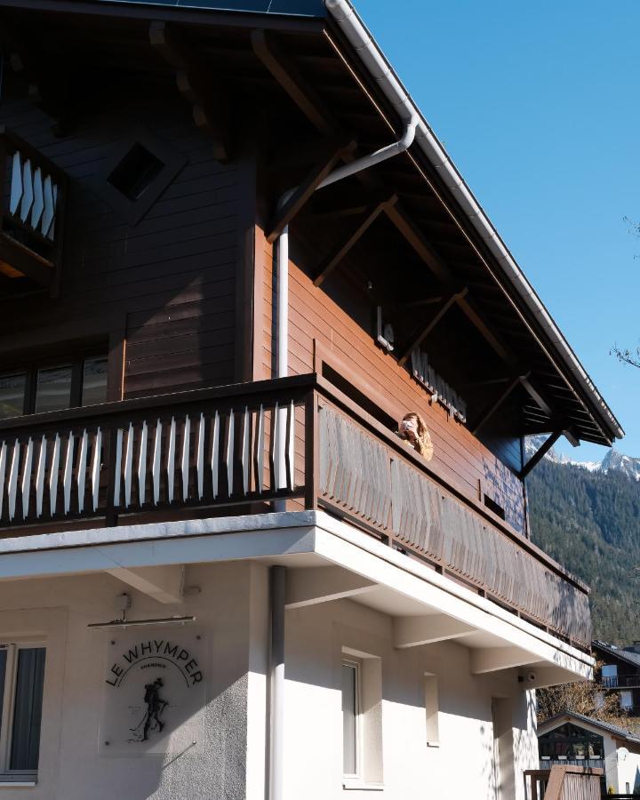 Chalet hôtel le Whymper Chamonix Exterior foto