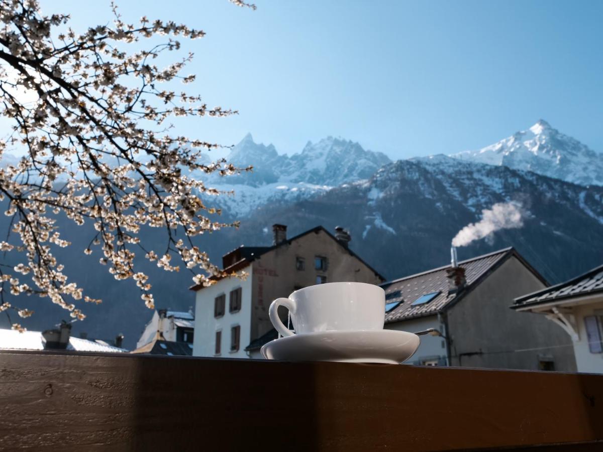 Chalet hôtel le Whymper Chamonix Exterior foto