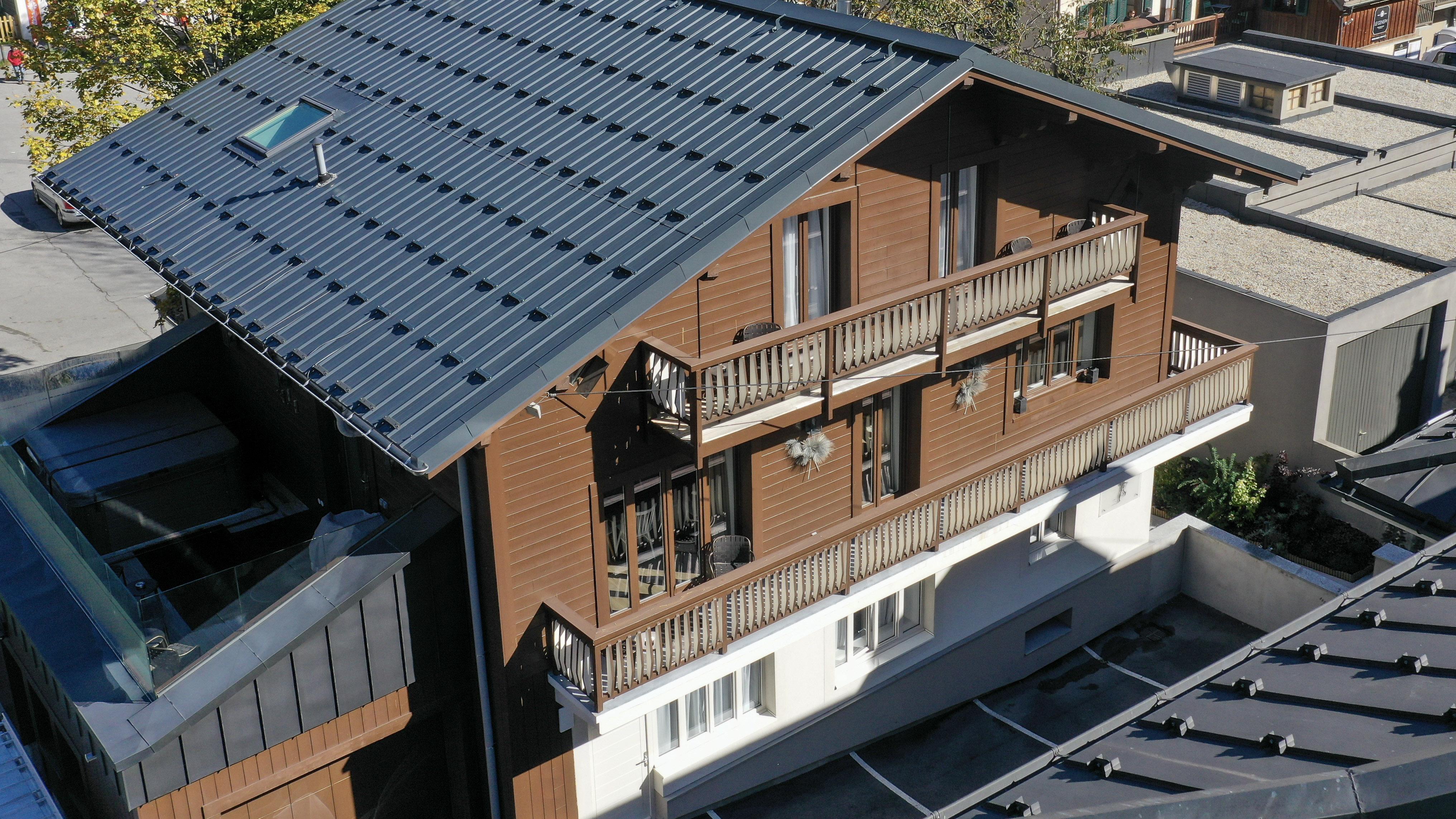 Chalet hôtel le Whymper Chamonix Exterior foto