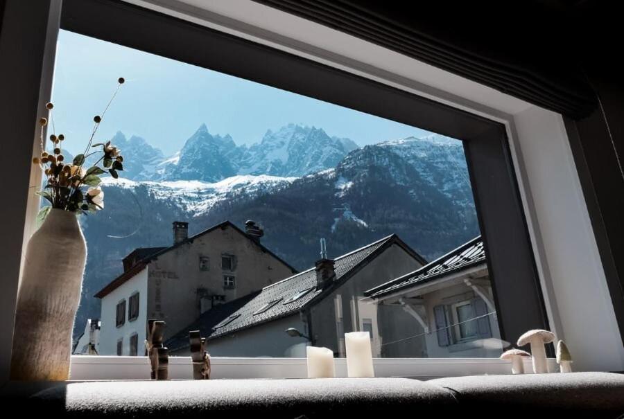 Chalet hôtel le Whymper Chamonix Exterior foto